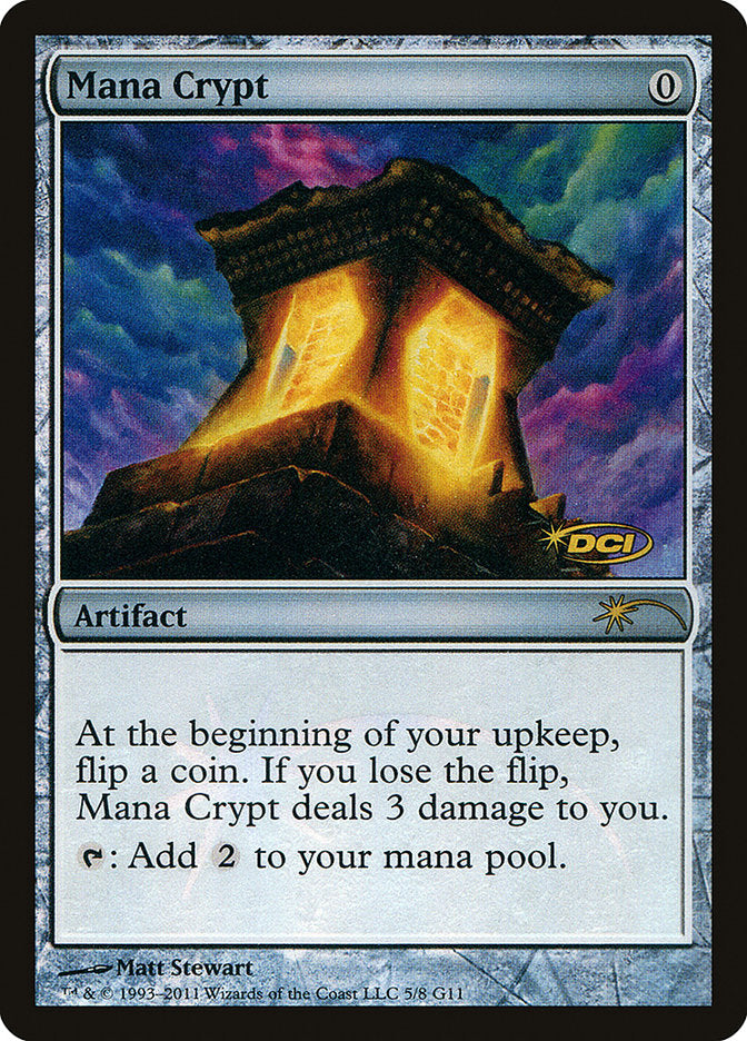 Mana Crypt [Judge Gift Cards 2011] | Gamers Paradise