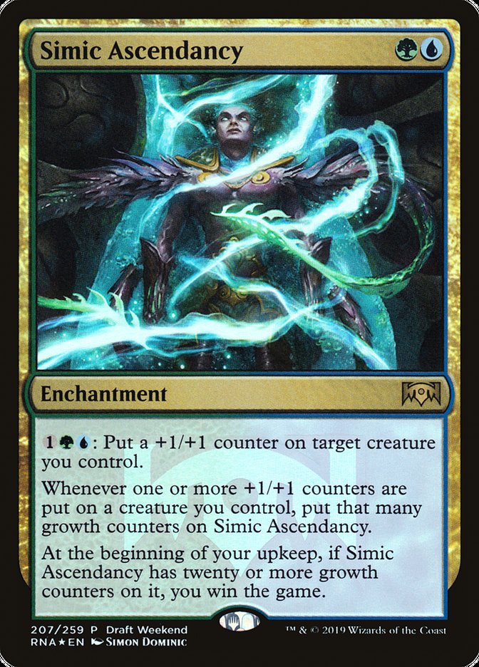 Simic Ascendancy (Draft Weekend) [Ravnica Allegiance Promos] | Gamers Paradise