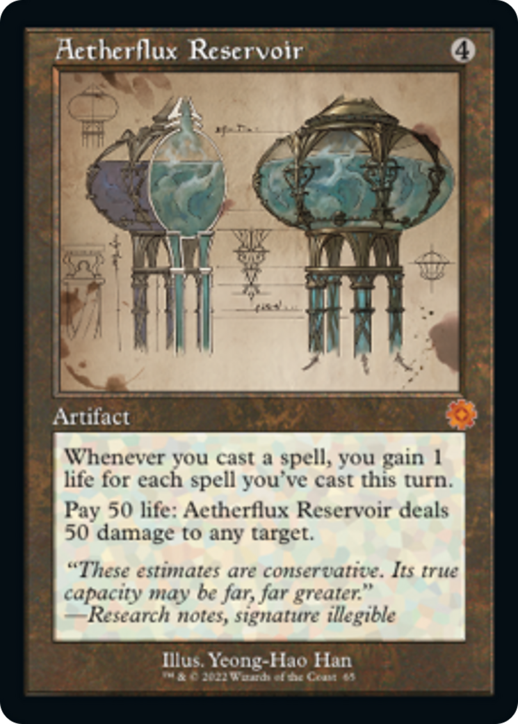 Aetherflux Reservoir (Retro Schematic) [The Brothers' War Retro Artifacts] | Gamers Paradise