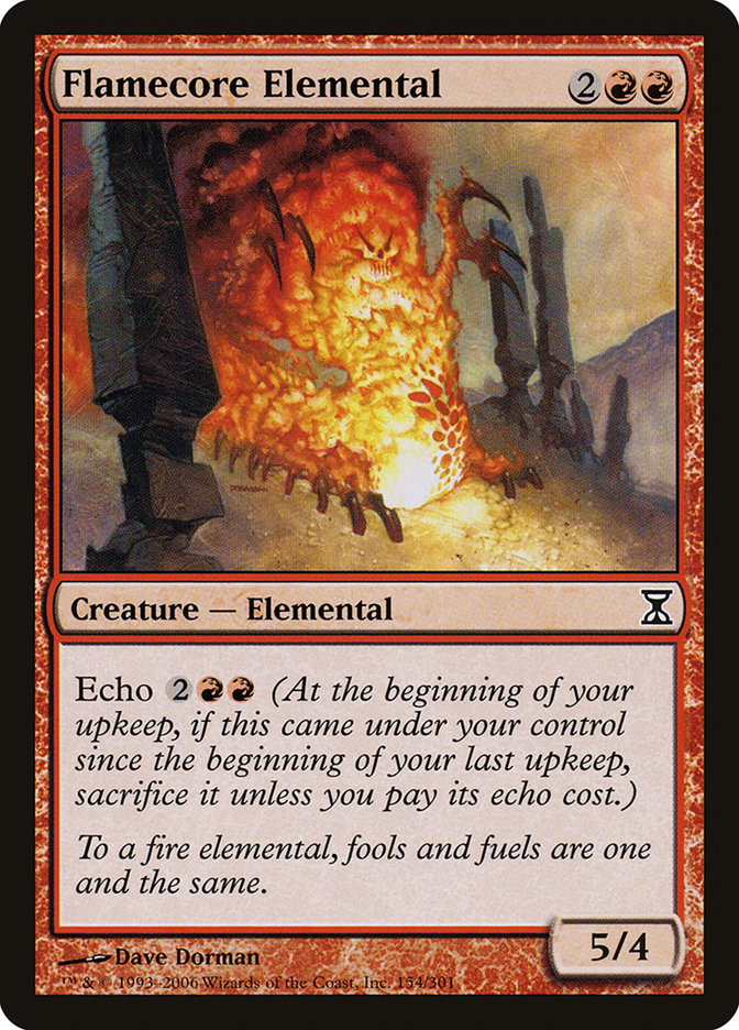 Flamecore Elemental [Time Spiral] | Gamers Paradise