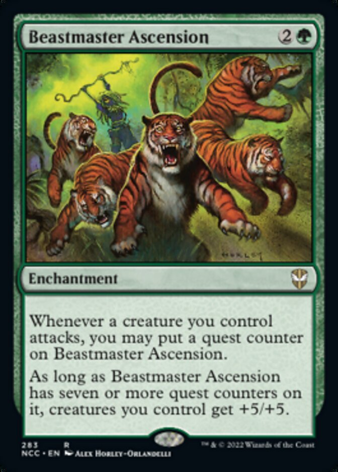 Beastmaster Ascension [Streets of New Capenna Commander] | Gamers Paradise