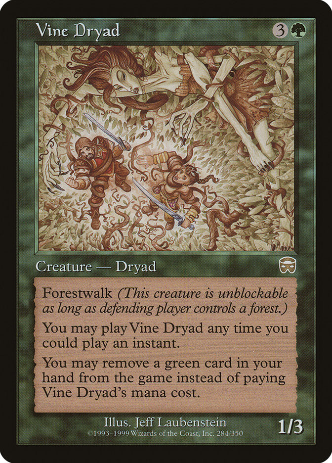 Vine Dryad [Mercadian Masques] | Gamers Paradise