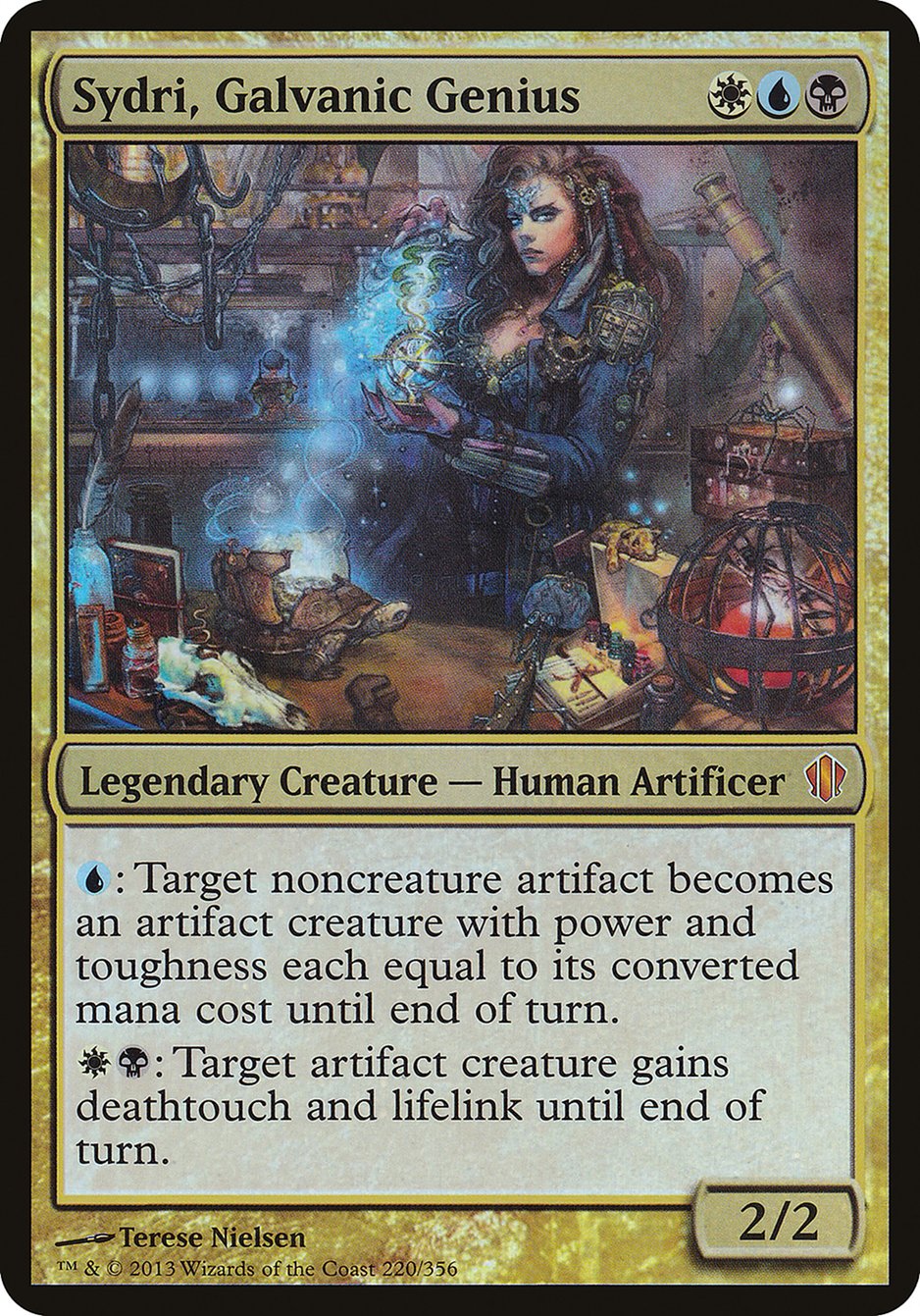 Sydri, Galvanic Genius (Oversized) [Commander 2013 Oversized] | Gamers Paradise