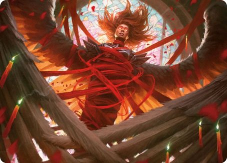 Sigarda's Imprisonment Art Card [Innistrad: Crimson Vow Art Series] | Gamers Paradise