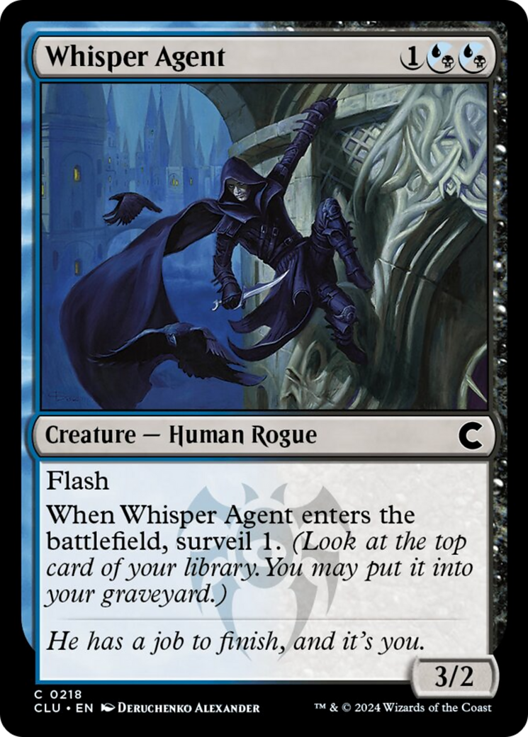 Whisper Agent [Ravnica: Clue Edition] | Gamers Paradise