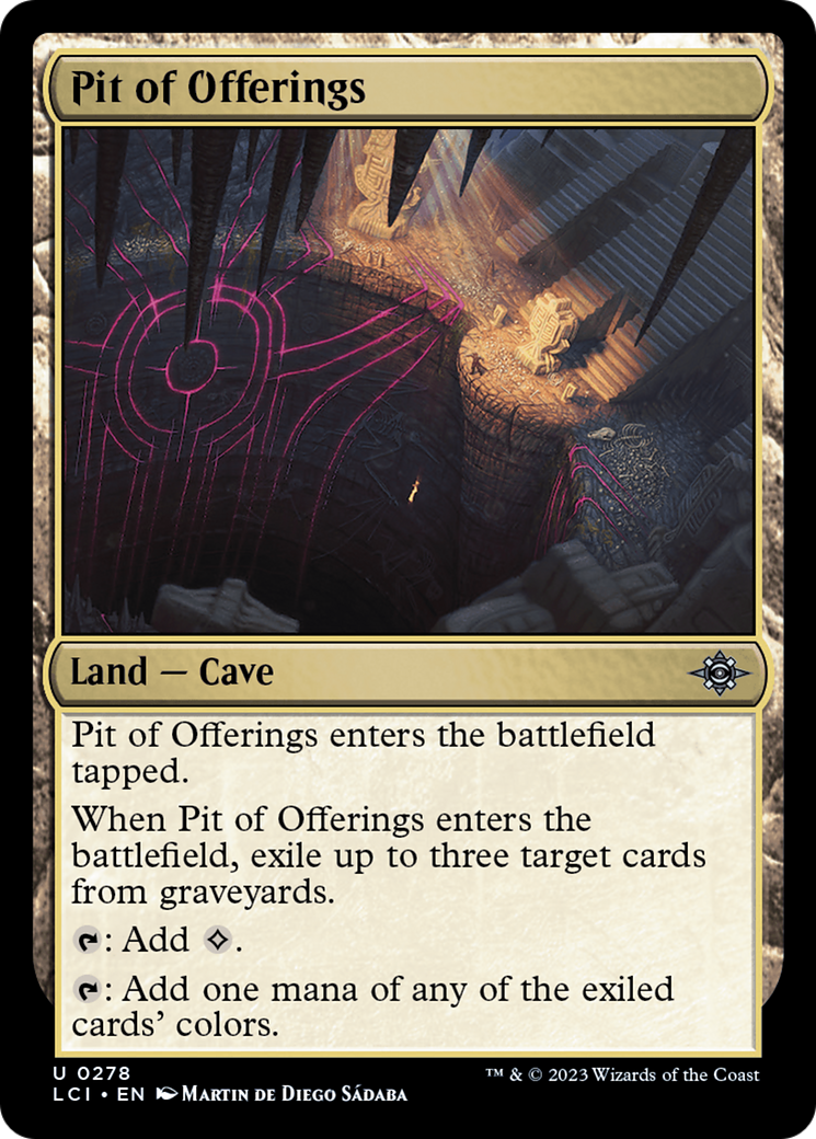 Pit of Offerings [The Lost Caverns of Ixalan] | Gamers Paradise