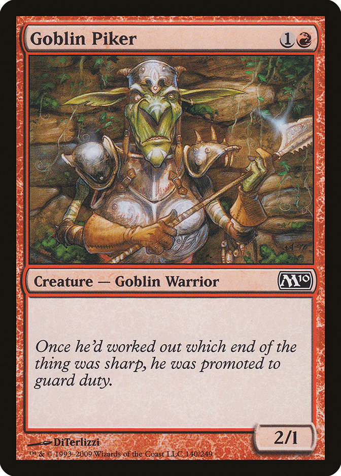 Goblin Piker [Magic 2010] | Gamers Paradise