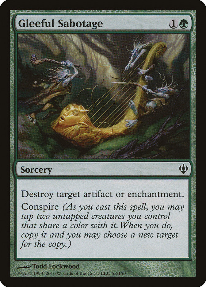 Gleeful Sabotage [Archenemy] | Gamers Paradise