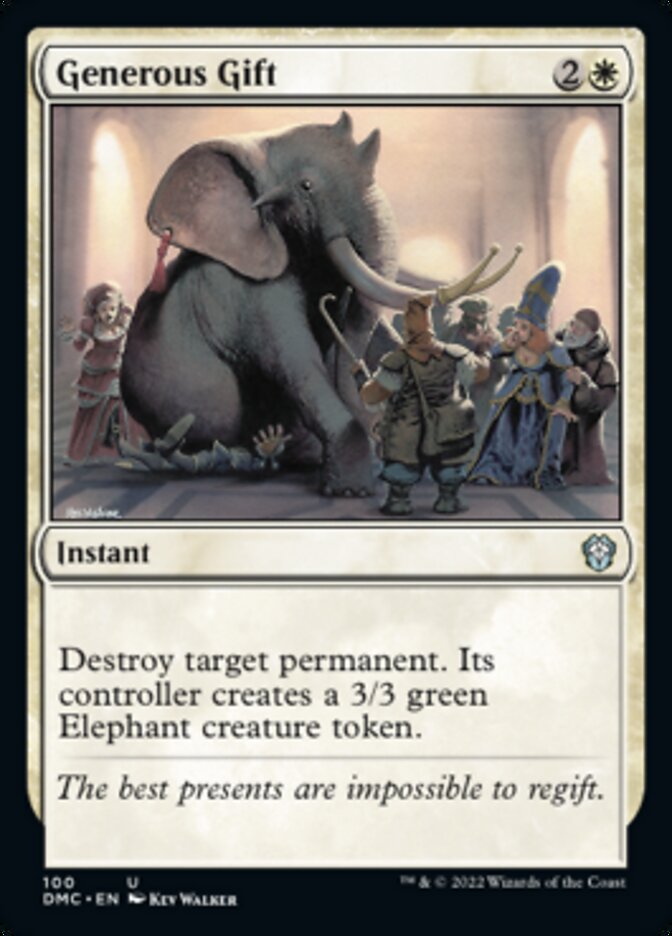 Generous Gift [Dominaria United Commander] | Gamers Paradise