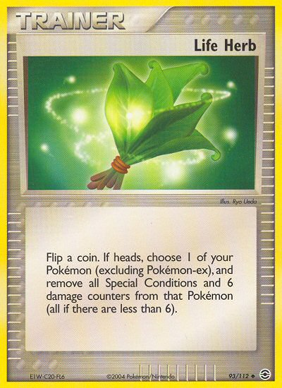 Life Herb (93/112) [EX: FireRed & LeafGreen] | Gamers Paradise