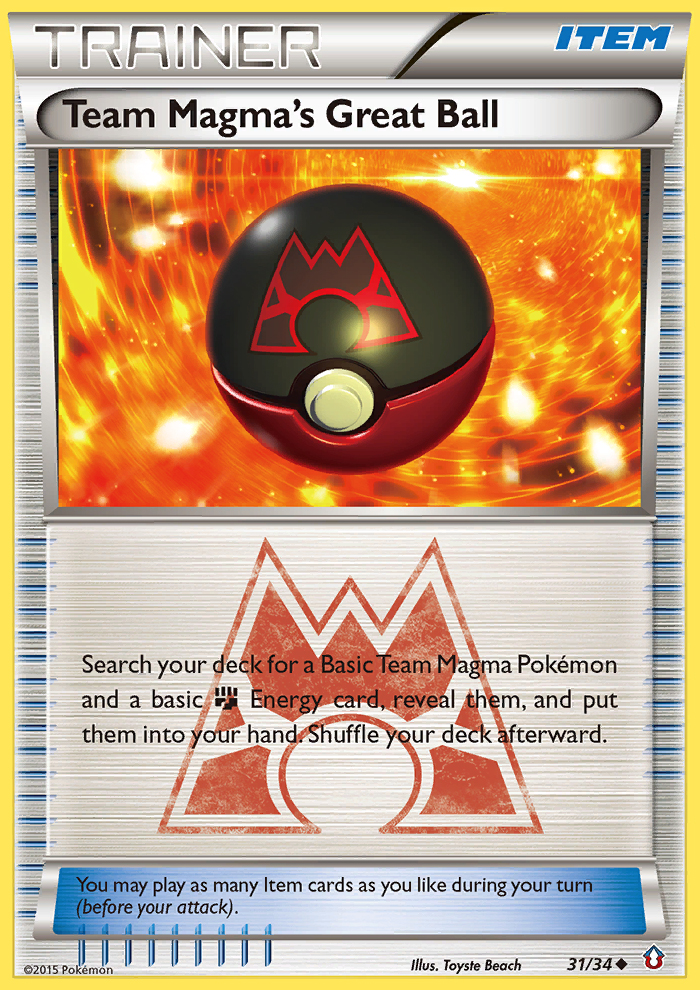 Team Magma's Great Ball (31/34) [XY: Double Crisis] | Gamers Paradise