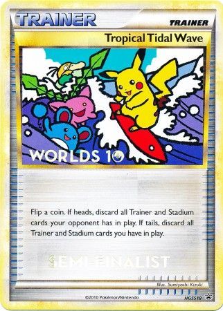 Tropical Tidal Wave (HGSS18) (Semi Finalist) [HeartGold & SoulSilver: Black Star Promos] | Gamers Paradise