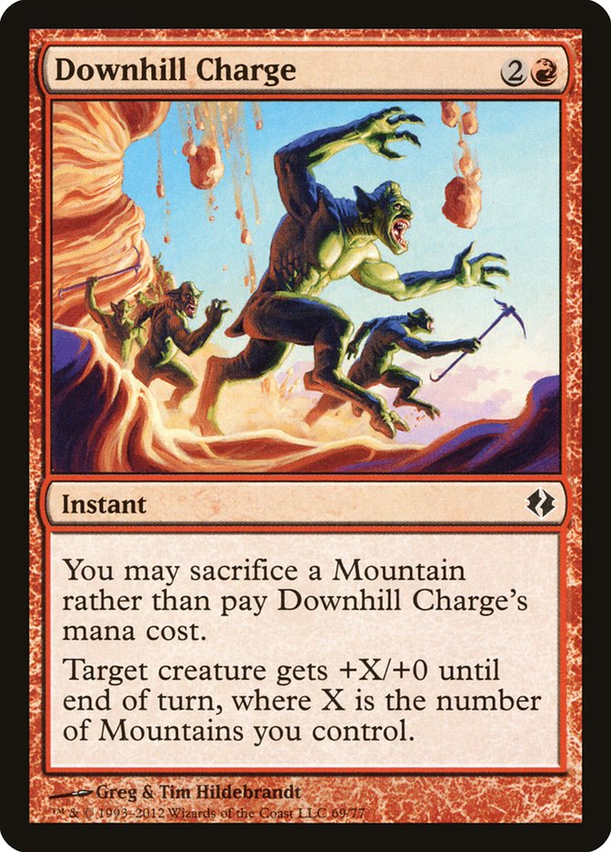 Downhill Charge [Duel Decks: Venser vs. Koth] | Gamers Paradise