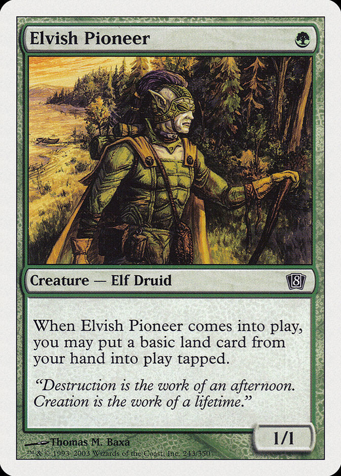 Elvish Pioneer [Eighth Edition] | Gamers Paradise