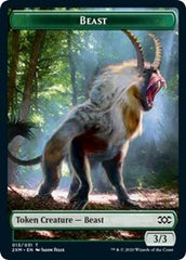 Beast // Treasure Double-Sided Token [Double Masters Tokens] | Gamers Paradise