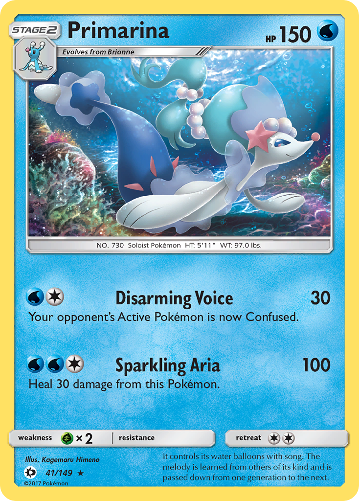 Primarina (41/149) [Sun & Moon: Base Set] | Gamers Paradise