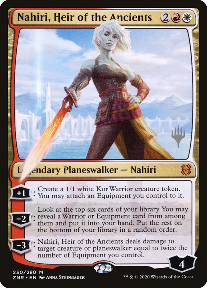 Nahiri, Heir of the Ancients (Promo Pack) [Zendikar Rising Promos] | Gamers Paradise