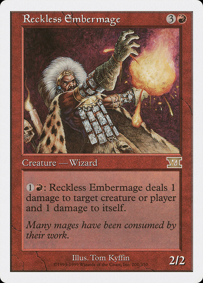 Reckless Embermage [Classic Sixth Edition] | Gamers Paradise