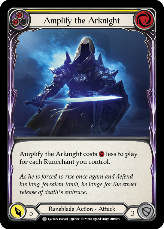 Amplify the Arknight (Yellow) [U-ARC095] Unlimited Rainbow Foil | Gamers Paradise