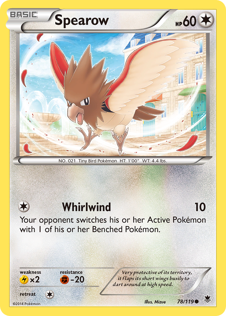 Spearow (78/119) [XY: Phantom Forces] | Gamers Paradise