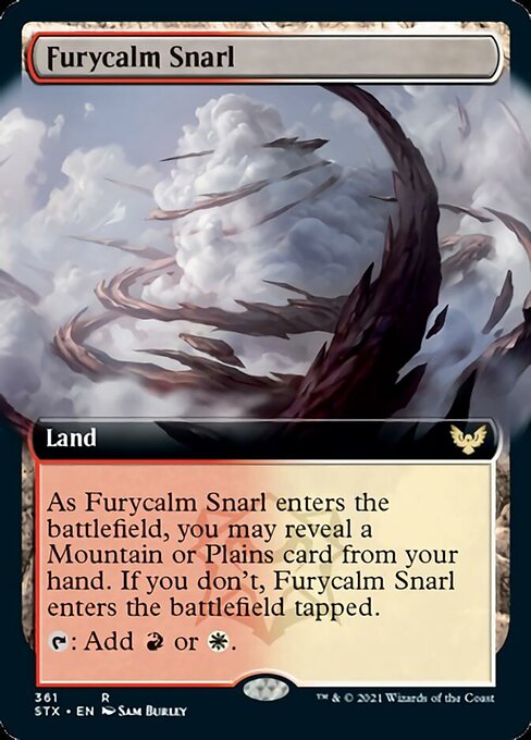 Furycalm Snarl (Extended Art) [Strixhaven: School of Mages] | Gamers Paradise