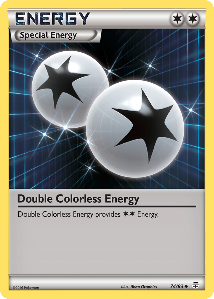 Double Colorless Energy (74/83) [XY: Generations] | Gamers Paradise