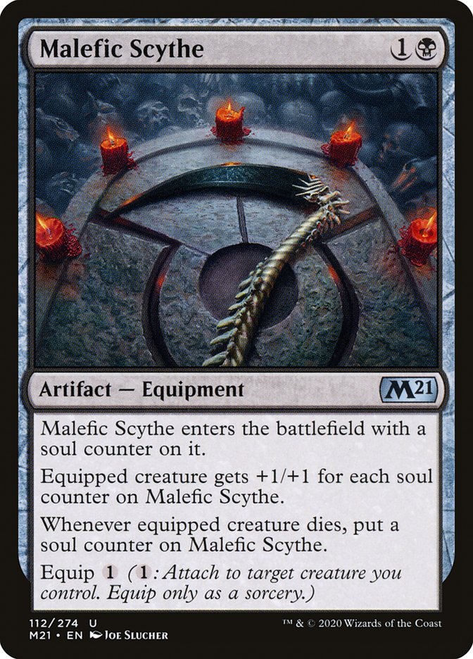 Malefic Scythe [Core Set 2021] | Gamers Paradise