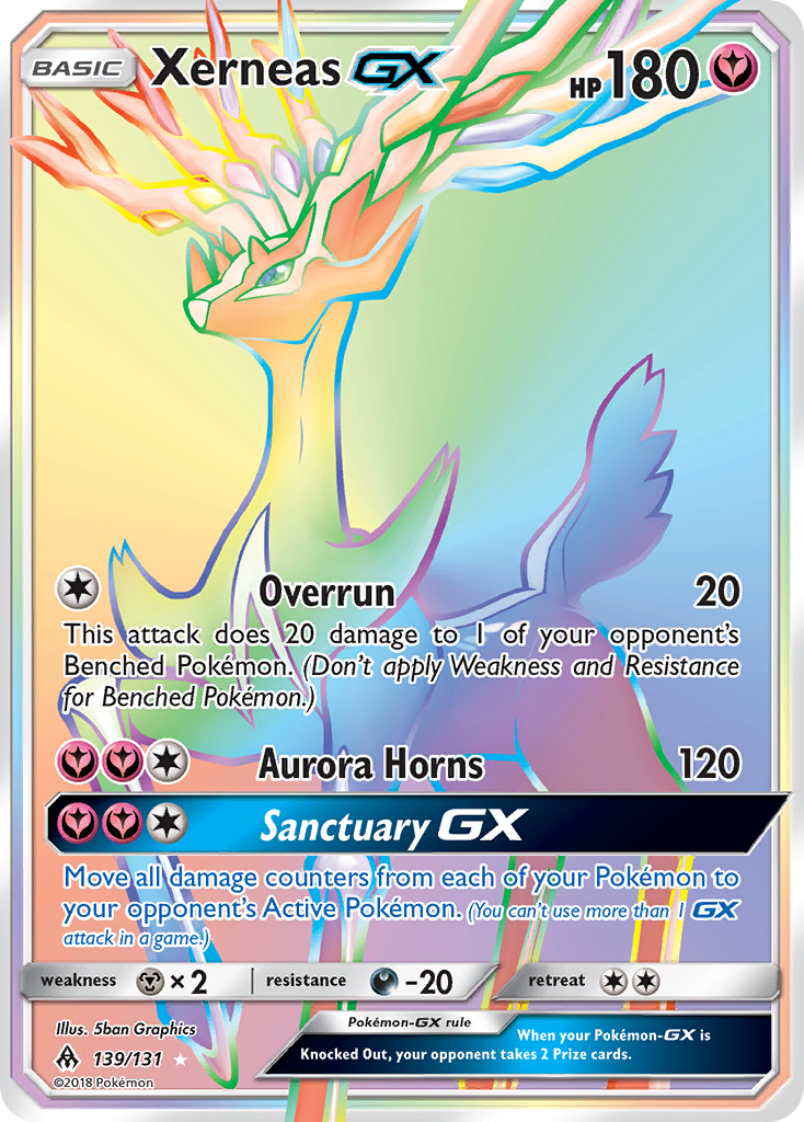 Xerneas GX (139/131) [Sun & Moon: Forbidden Light] | Gamers Paradise