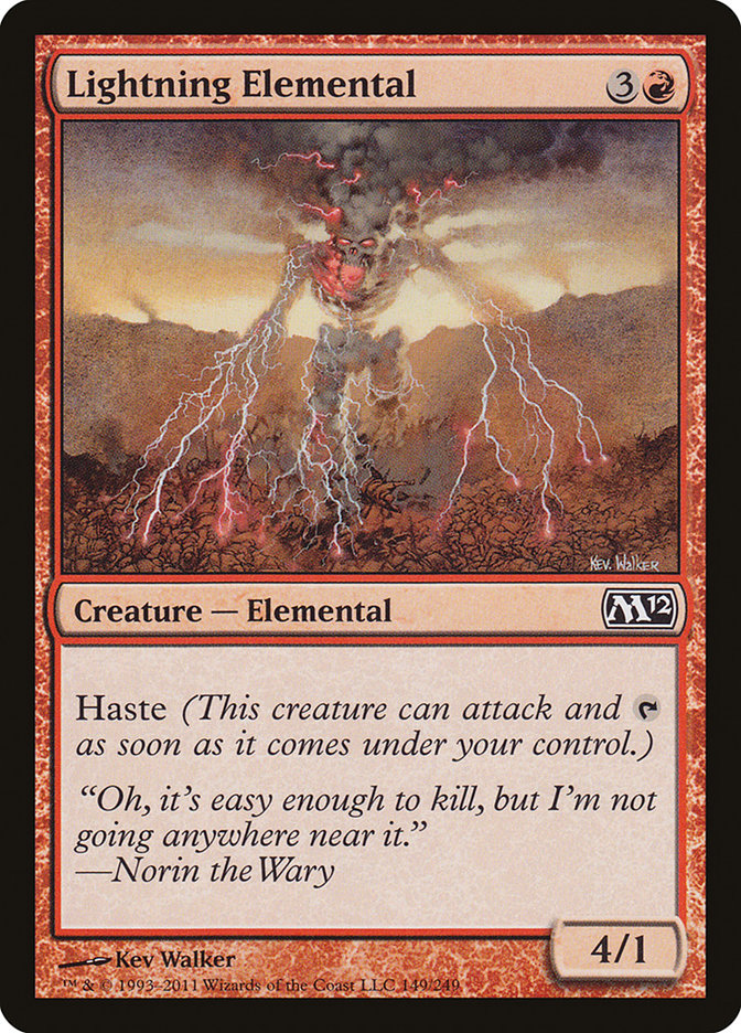 Lightning Elemental [Magic 2012] | Gamers Paradise