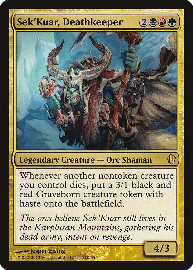Sek'Kuar, Deathkeeper [Commander 2013] | Gamers Paradise