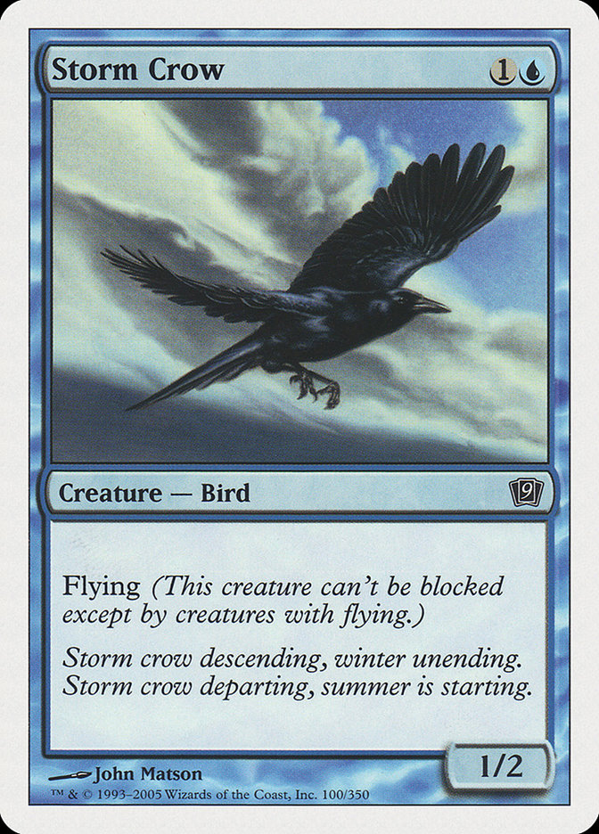 Storm Crow [Ninth Edition] | Gamers Paradise