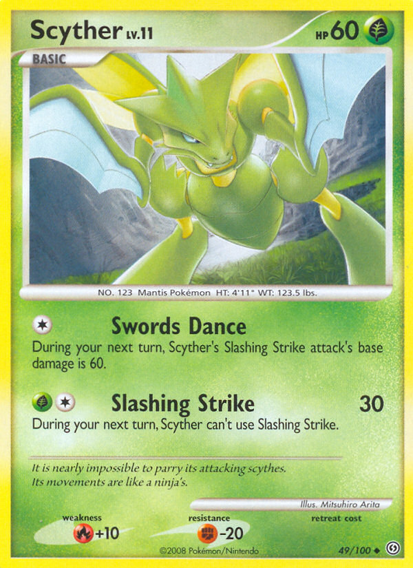 Scyther (49/100) [Diamond & Pearl: Stormfront] | Gamers Paradise