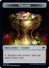 Treasure // Replicated Ring Double-Sided Token [Kaldheim Tokens] | Gamers Paradise