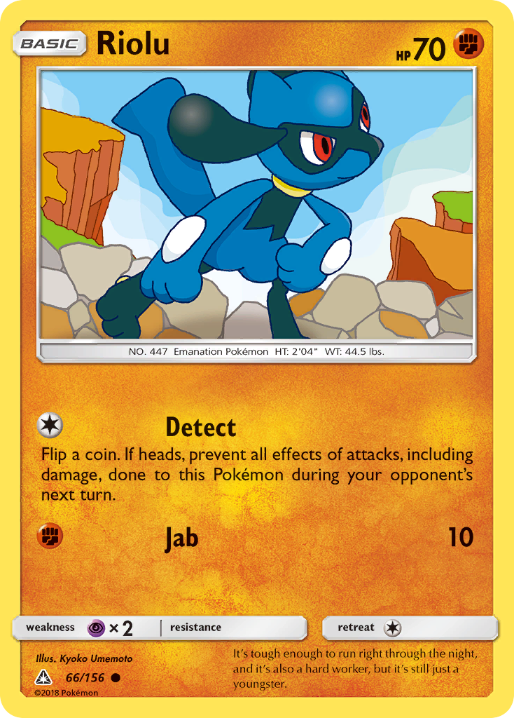 Riolu (66/156) [Sun & Moon: Ultra Prism] | Gamers Paradise