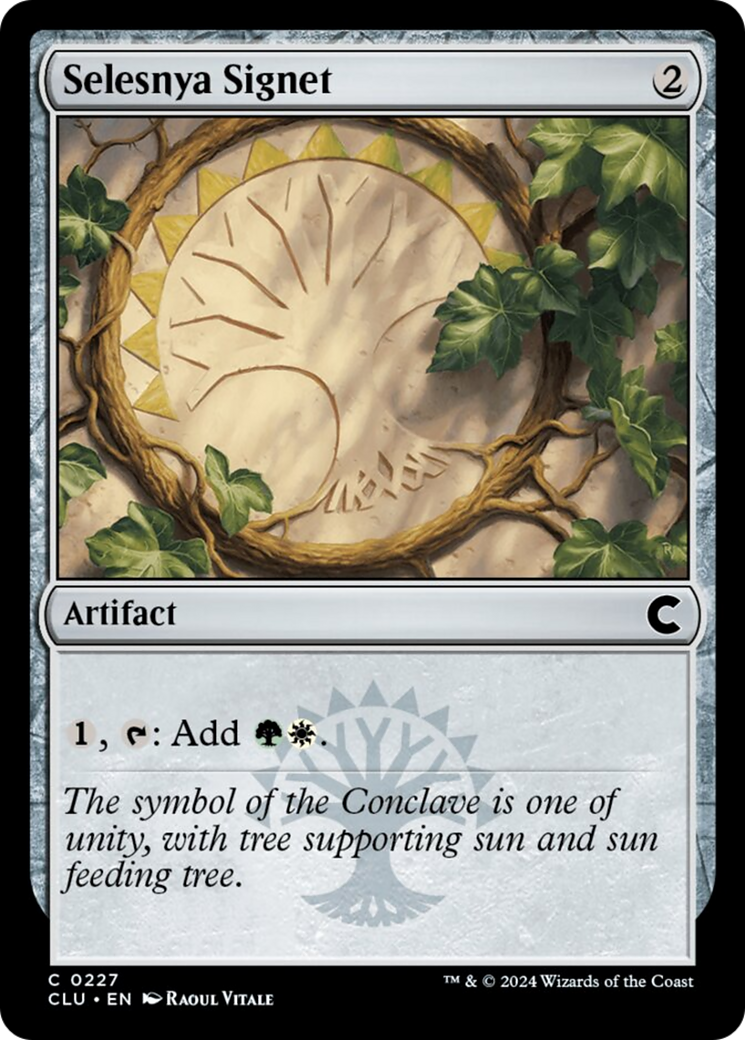 Selesnya Signet [Ravnica: Clue Edition] | Gamers Paradise