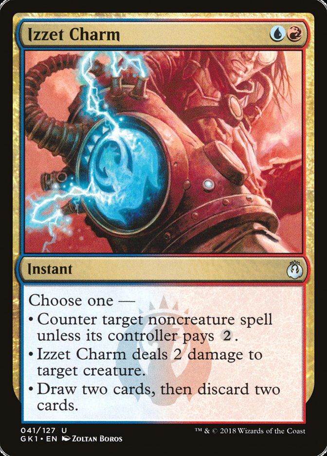 Izzet Charm [Guilds of Ravnica Guild Kit] | Gamers Paradise