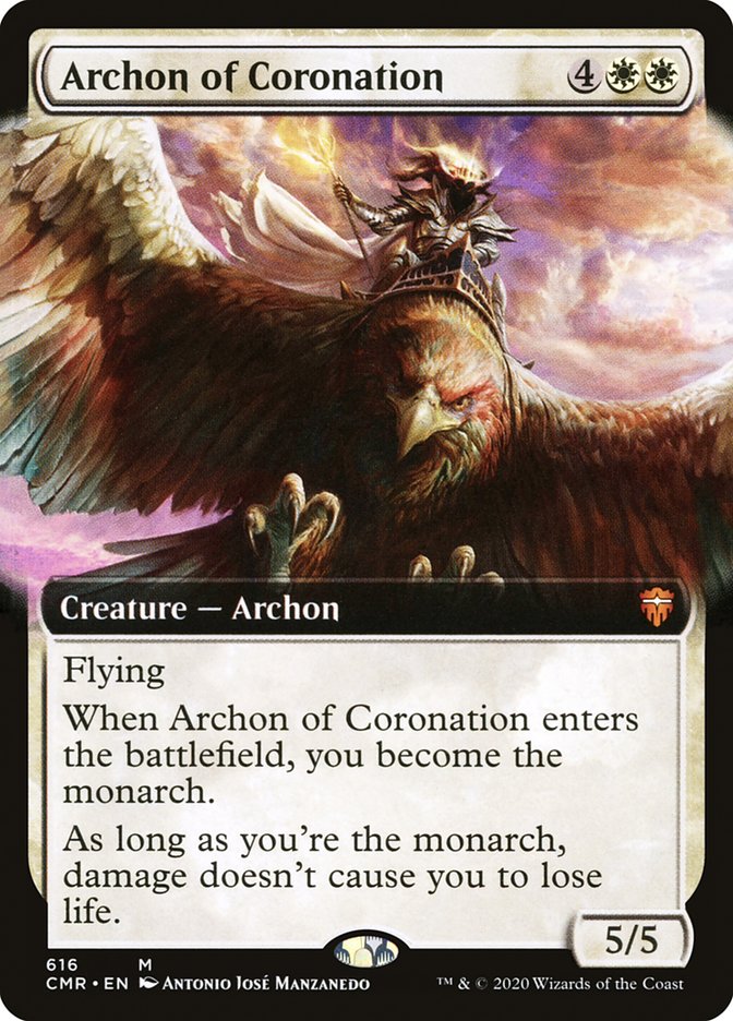 Archon of Coronation (Extended Art) [Commander Legends] | Gamers Paradise