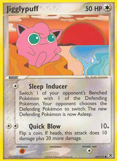 Jigglypuff (65/112) [EX: FireRed & LeafGreen] | Gamers Paradise