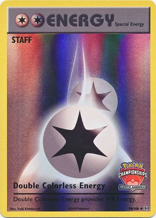 Double Colorless Energy (90/108) (NA Championship Promo Staff) [XY: Evolutions] | Gamers Paradise