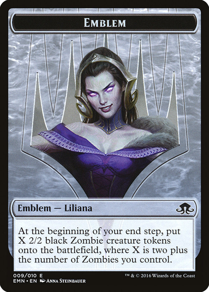 Liliana, the Last Hope Emblem [Eldritch Moon Tokens] | Gamers Paradise