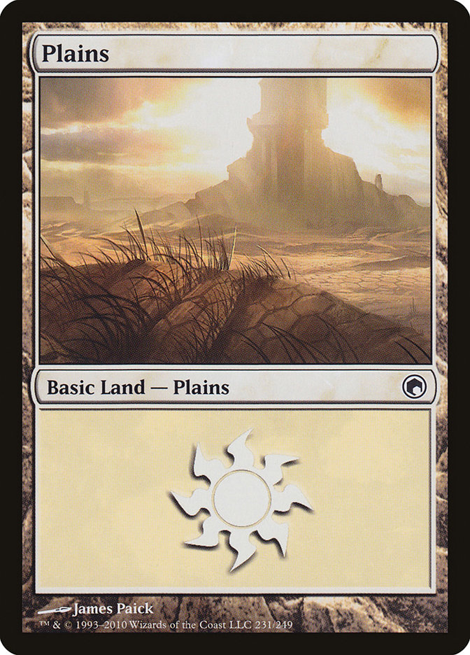 Plains (231) [Scars of Mirrodin] | Gamers Paradise