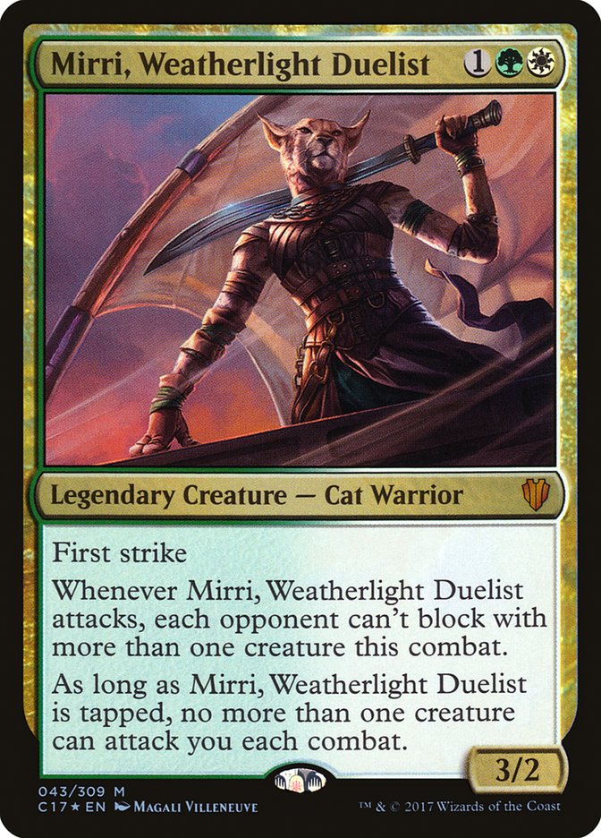 Mirri, Weatherlight Duelist (foil) Mirri, Weatherlight Duelist (foil)