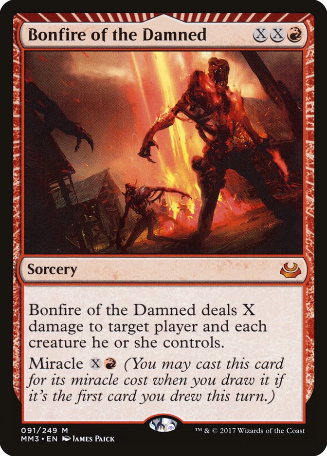Bonfire of the Damned [Modern Masters 2017] | Gamers Paradise