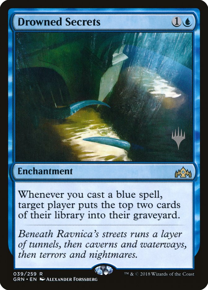 Drowned Secrets (Promo Pack) [Guilds of Ravnica Promos] | Gamers Paradise