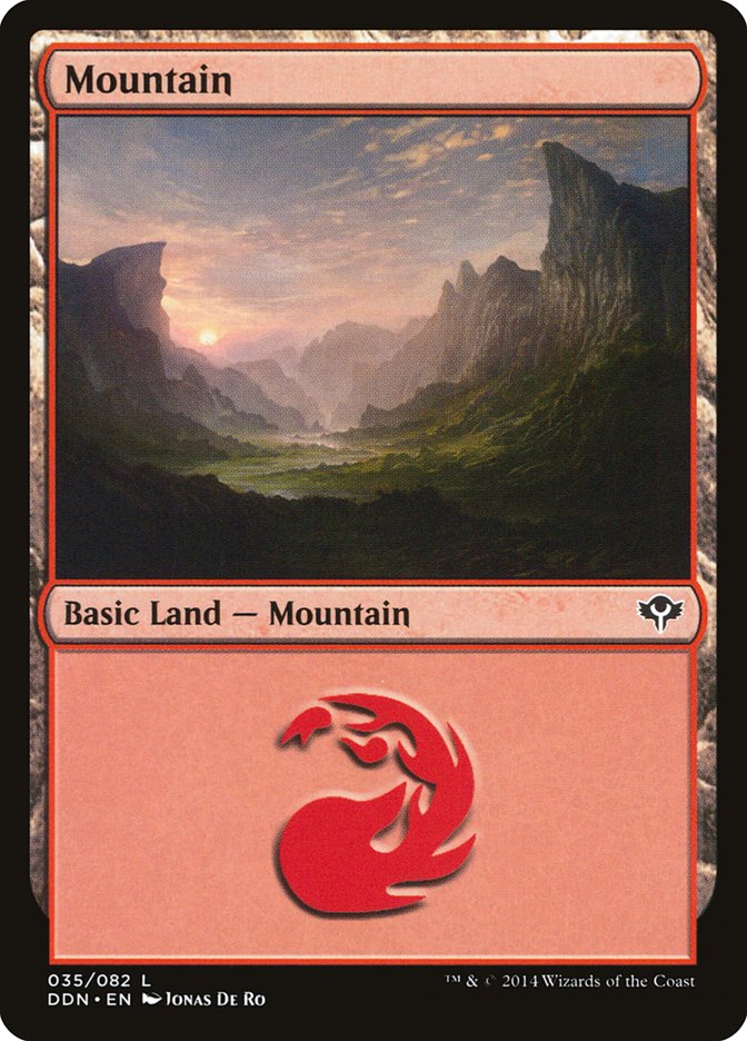 Mountain (35) [Duel Decks: Speed vs. Cunning] | Gamers Paradise