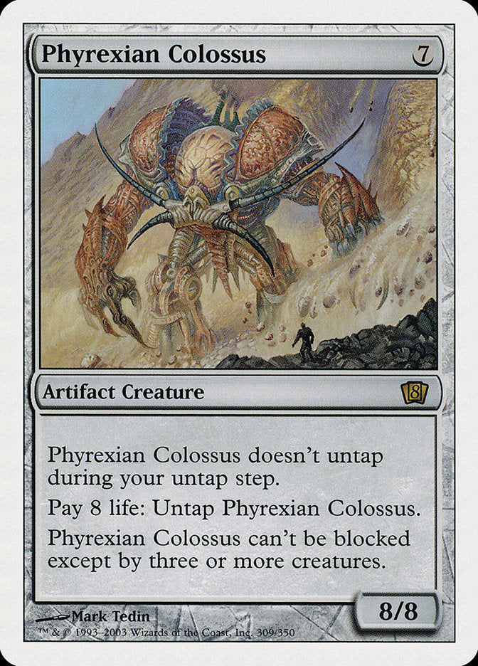 Phyrexian Colossus [Eighth Edition] | Gamers Paradise