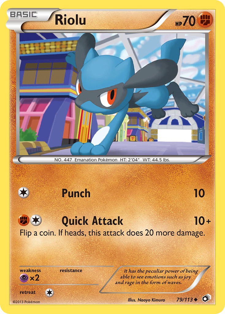 Riolu (79/113) [Black & White: Legendary Treasures] | Gamers Paradise