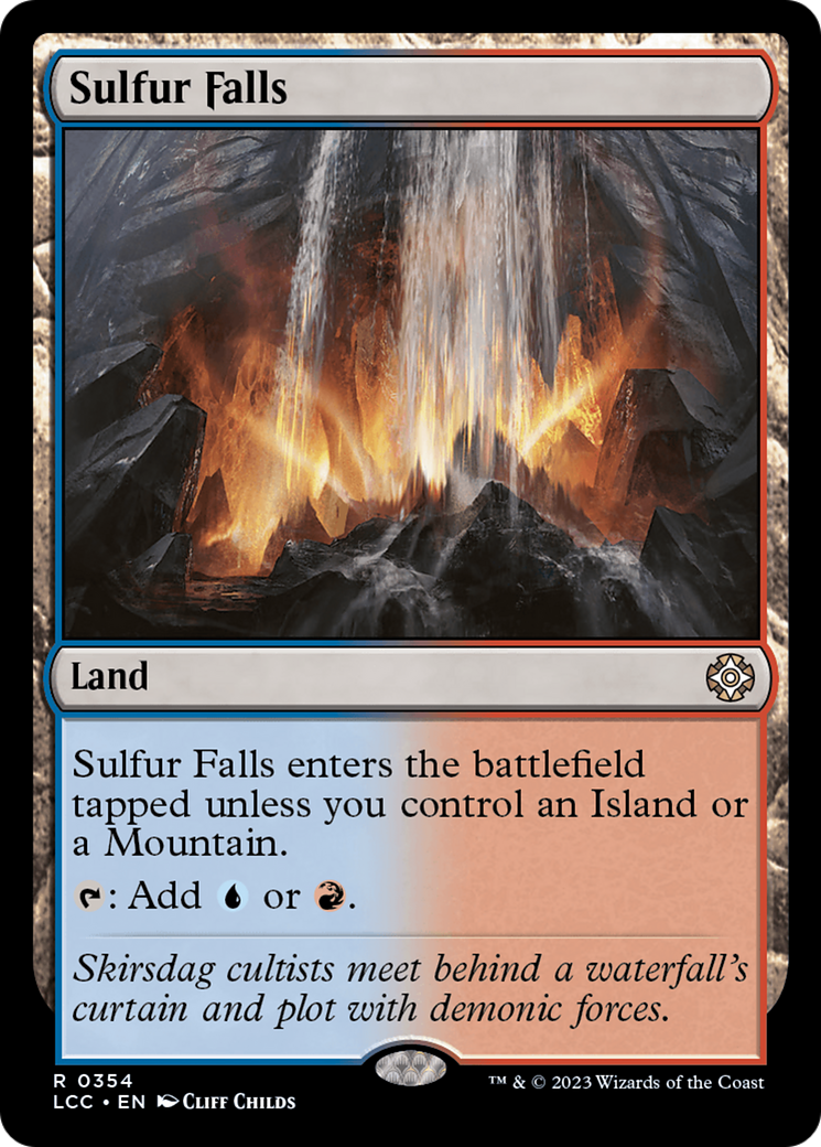 Sulfur Falls [The Lost Caverns of Ixalan Commander] | Gamers Paradise