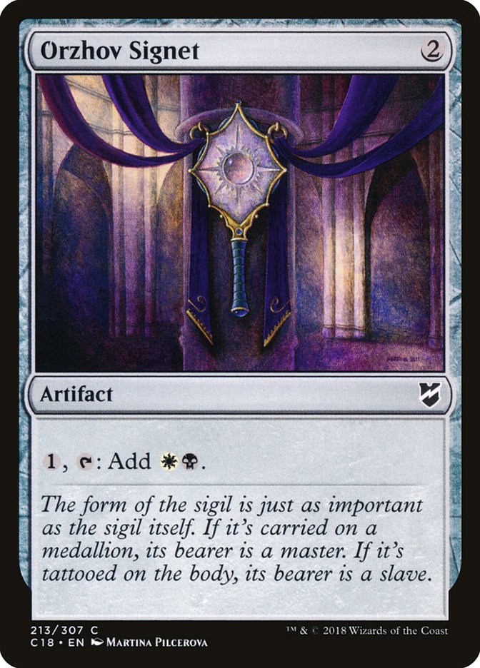 Orzhov Signet [Commander 2018] | Gamers Paradise