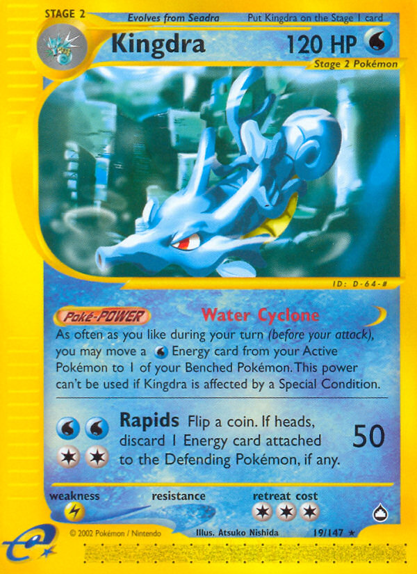 Kingdra (19/147) [Aquapolis] | Gamers Paradise